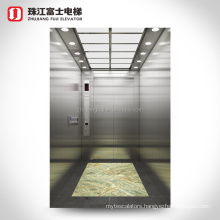 ZhuJiangFuji 1600-2000KG the size of hospital elevators bed lift passenger lift machine room size